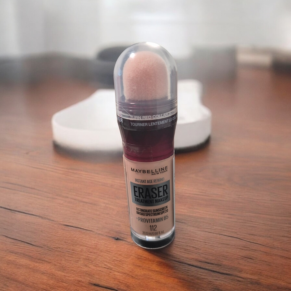 Maybelline Eraser Treatment Makeup in Deep Berry